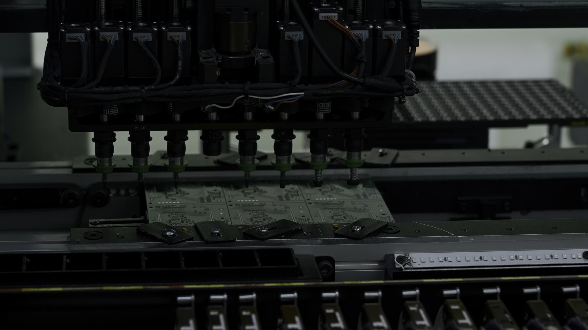 stickereimaschine in atelier